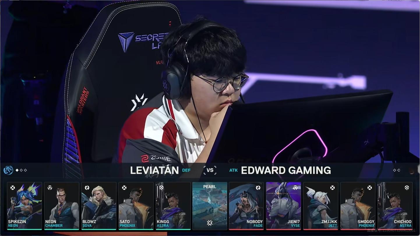 赛事战报丨无畏契约伦敦大师赛败者组决赛EDG vs LEV BO5 第二局 ED