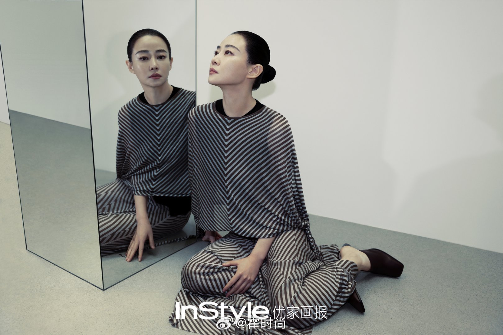  不得不说，谭卓又一次惊艳了我们！《自由的赋形者》与双面镜像封面大片里，她在光影