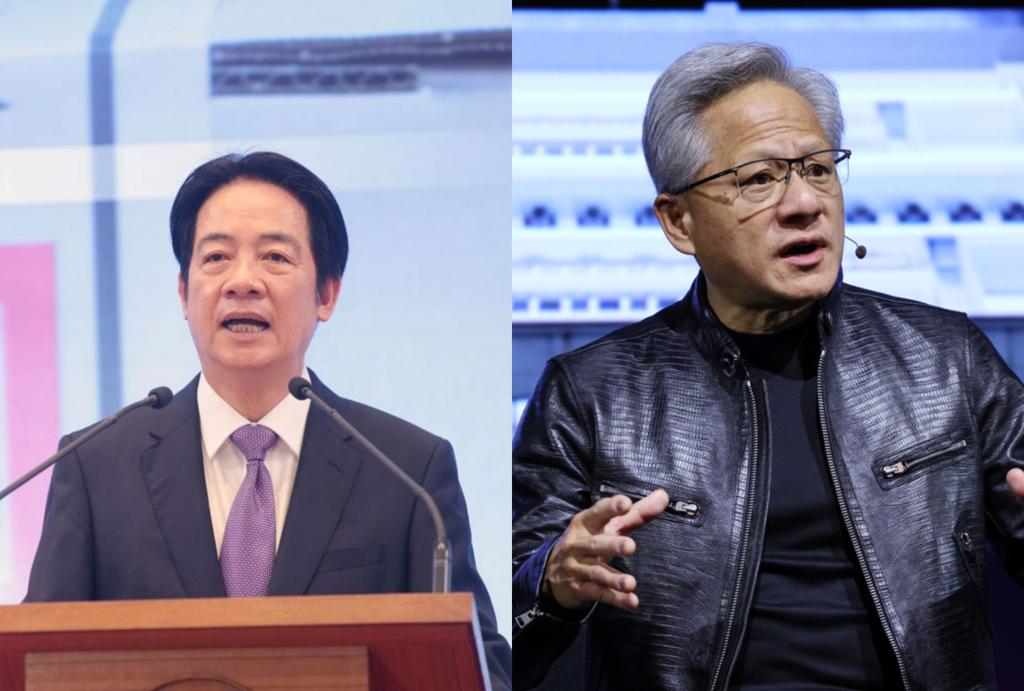黄仁勋来台5次“没见过赖清德”？郭正亮：青鸟要发疯了
辉达创办人黄仁勋每次来台都