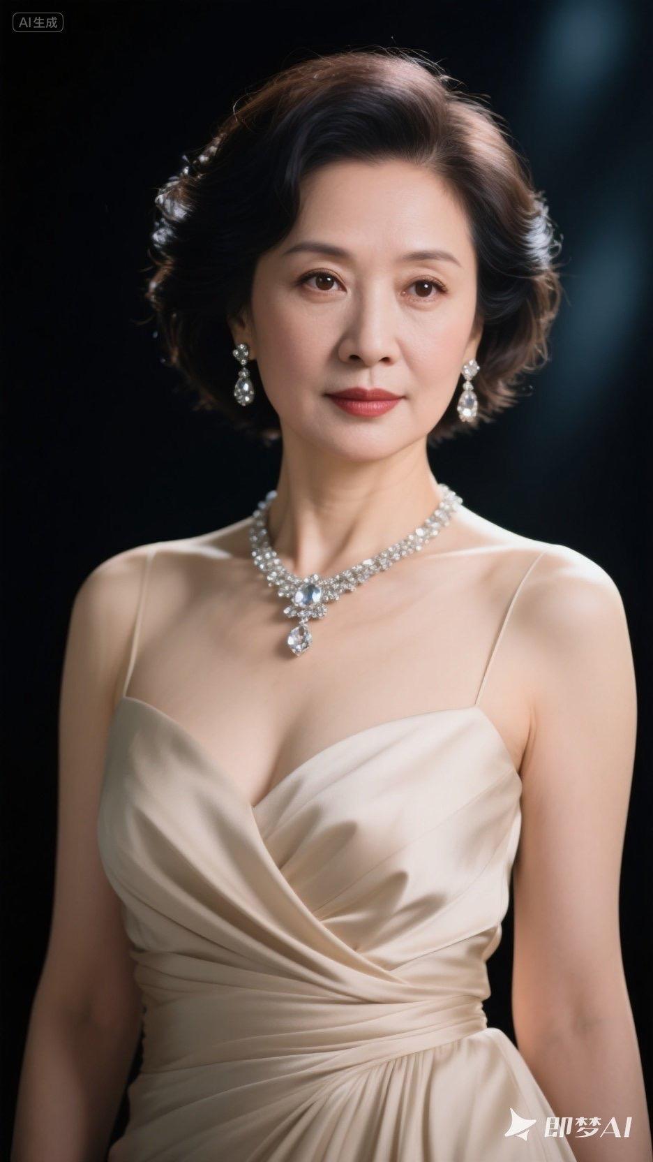53岁绝美阿姨，前无古人， 后无来者