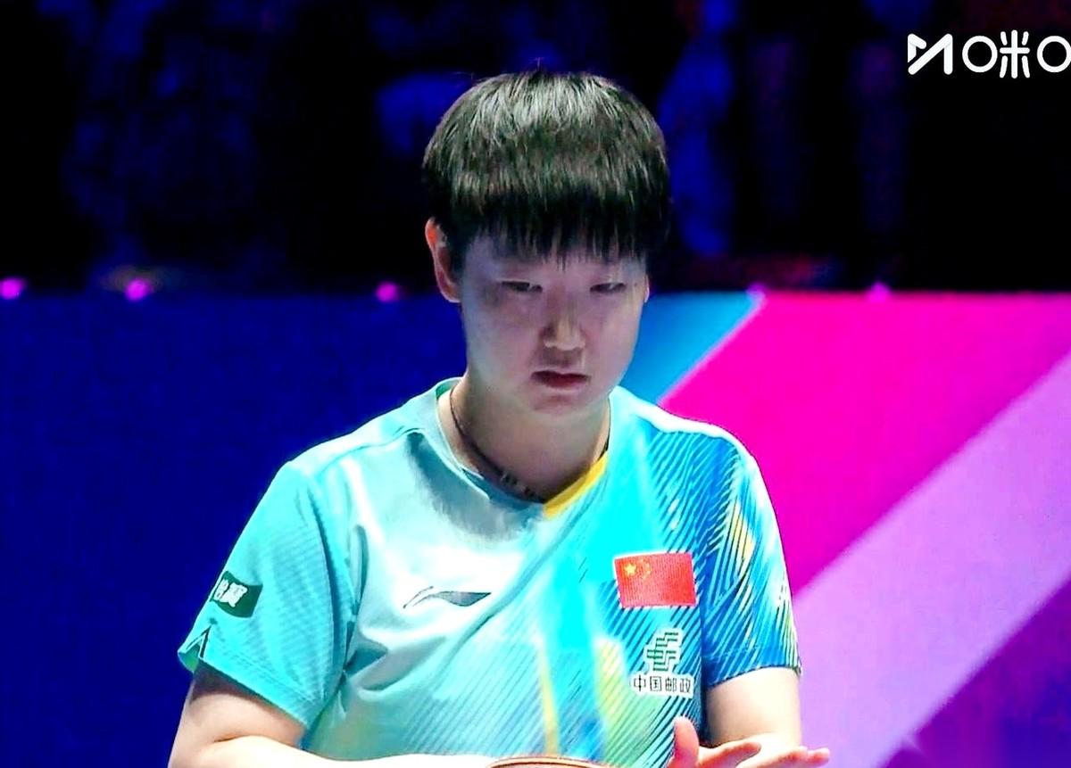 孙颖莎这局球，真是把马琳那套“磨人”的精髓给学明白了。
开局打得对面高达没脾气，