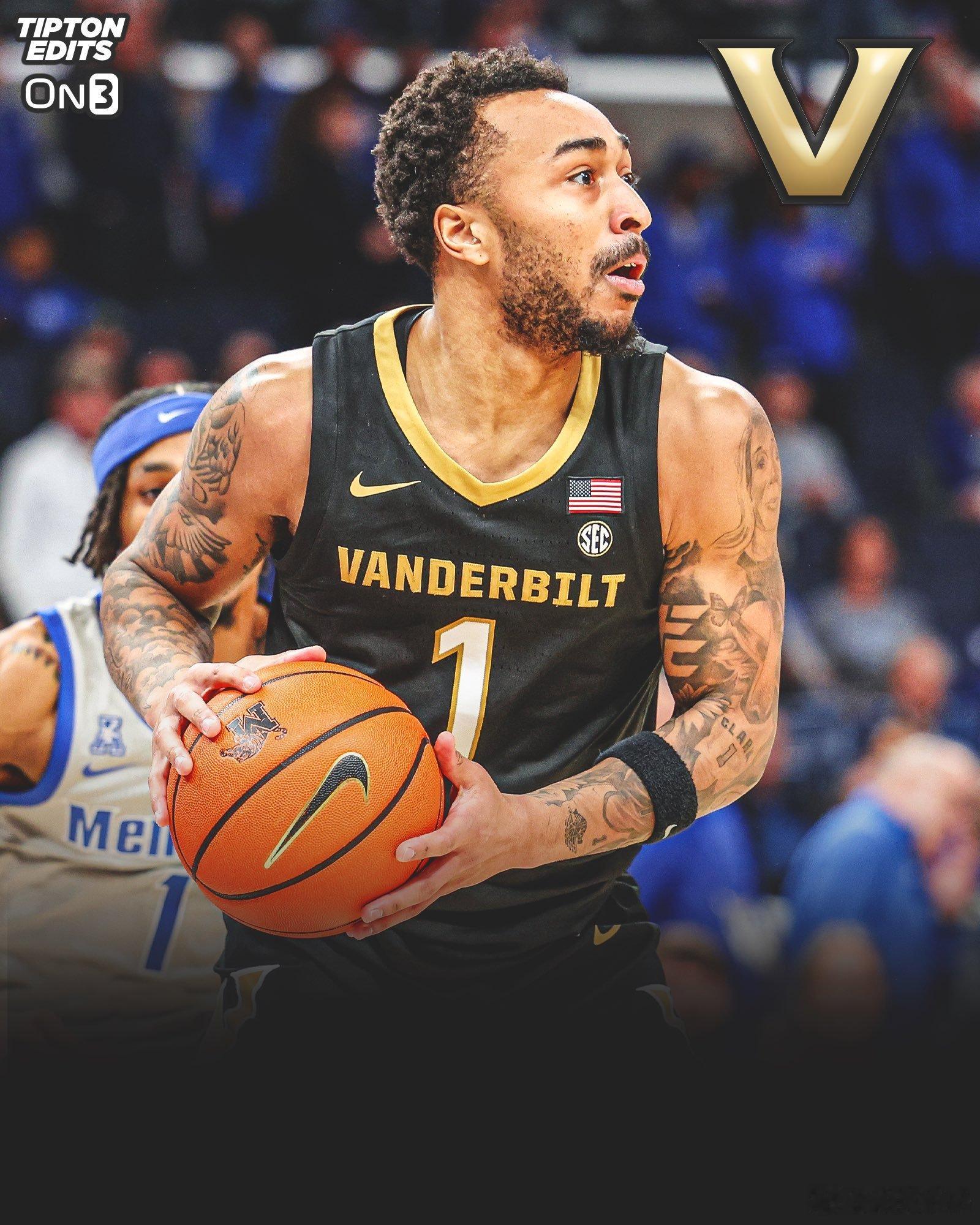 范德堡大五后卫Frankie Collins遭遇半月板撕裂将无限期休战，消息称已