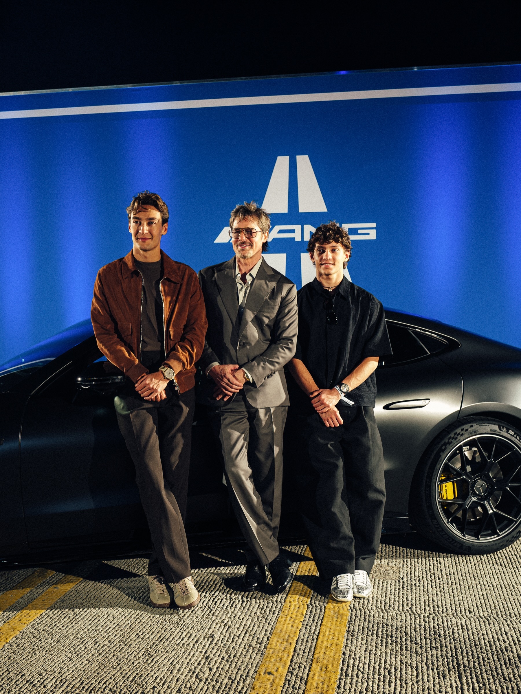 乔治拉塞尔 🩵 GR63消息速递 mercedesamg更新AMG新车发布现场