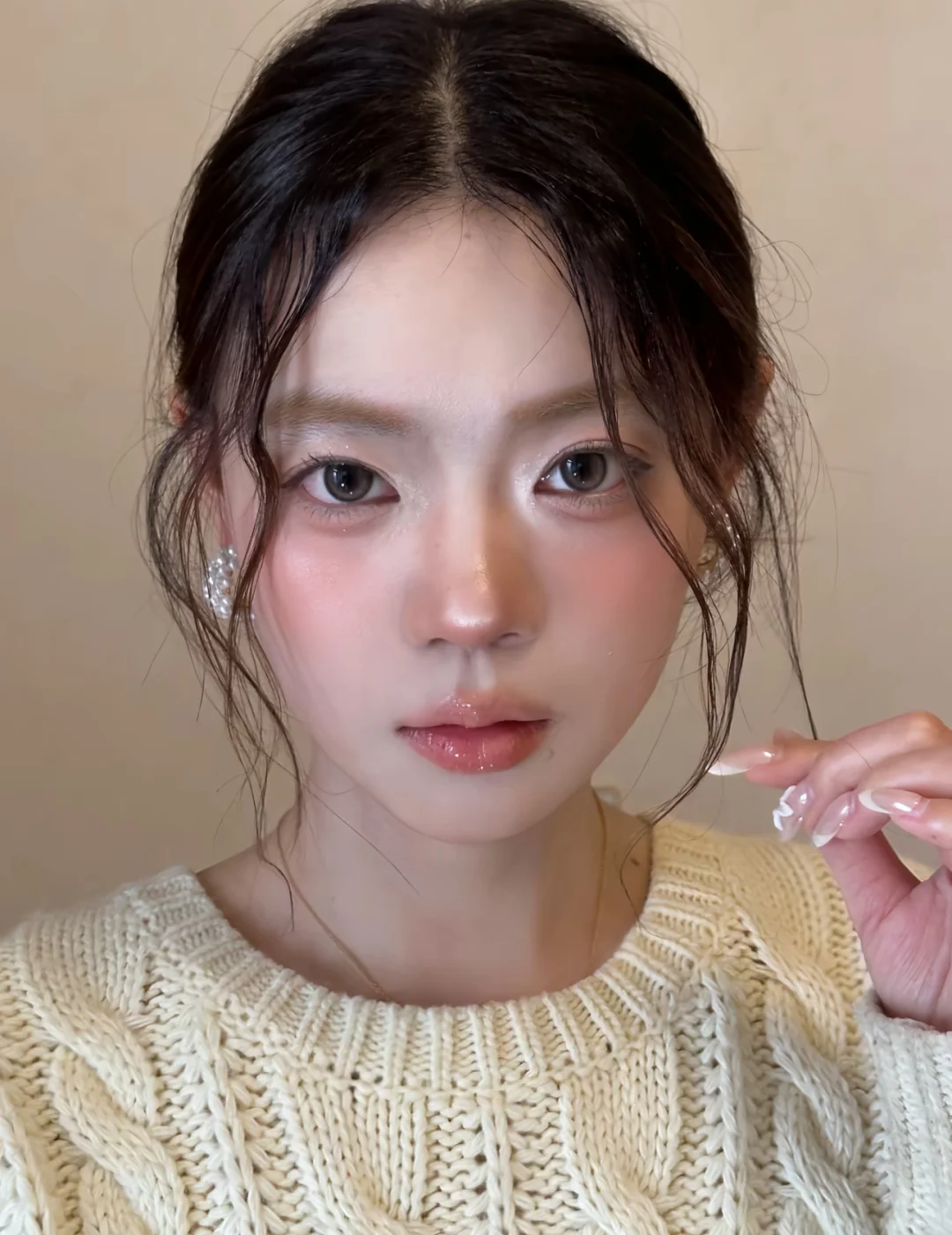 日杂奶杏妆｜温柔到骨子里的氛围感伪素颜🍼