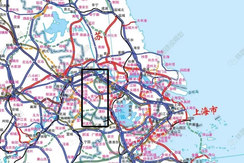 江苏规划三条南下浙江高铁
宁杭高铁二通道：旨在为现有的繁忙宁杭高铁分流，提升通道