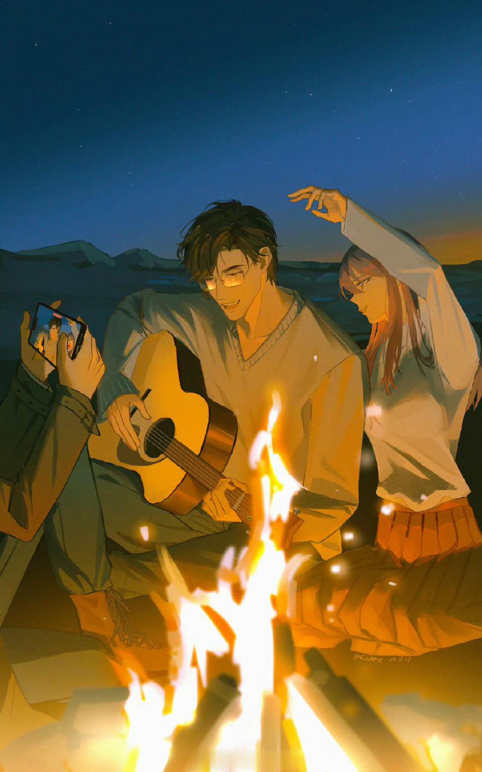 #晨璐未晞娱乐有限公司[超话]#爱上你了 ​​​