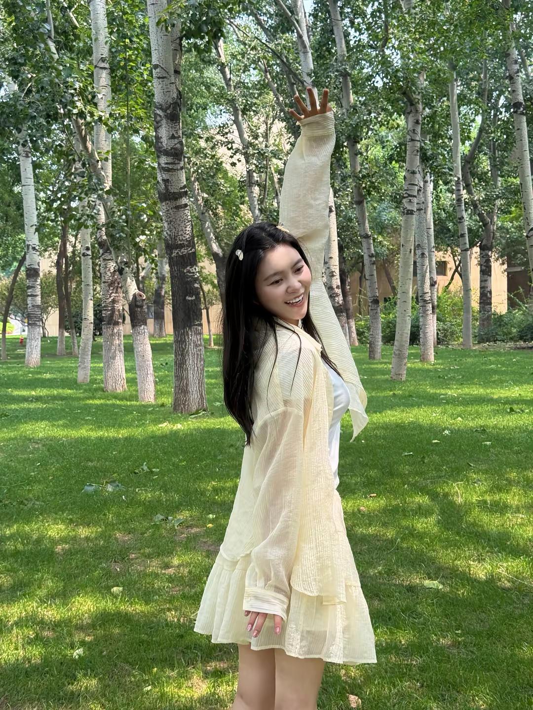 报告放假！恭喜打工人喜提暑假！青春女大穿搭 放假啦