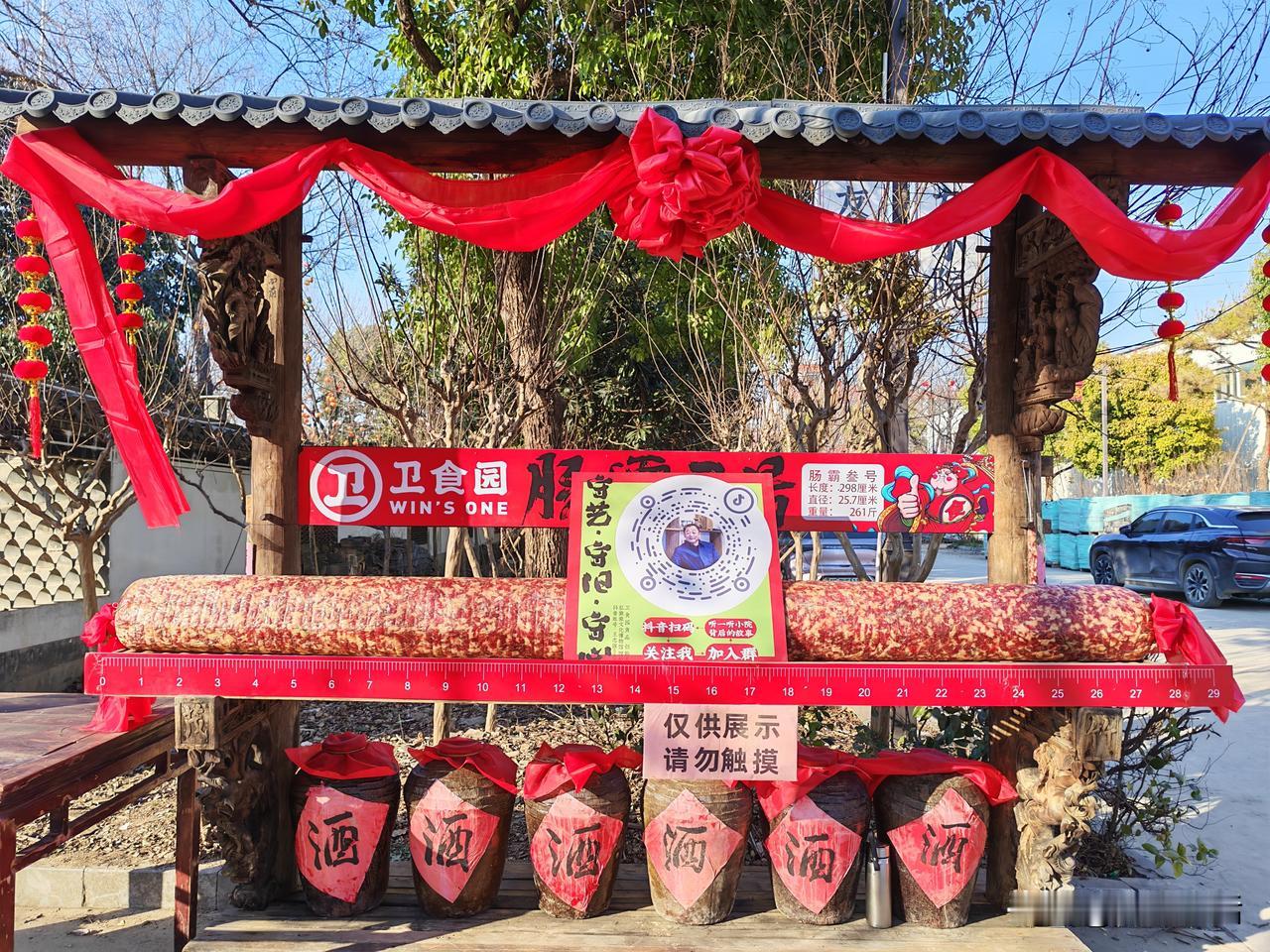 今天天气相当好，虽然气温较低，但没有风，就又开车去淮上区双墩遗址博物馆和卫食园逛