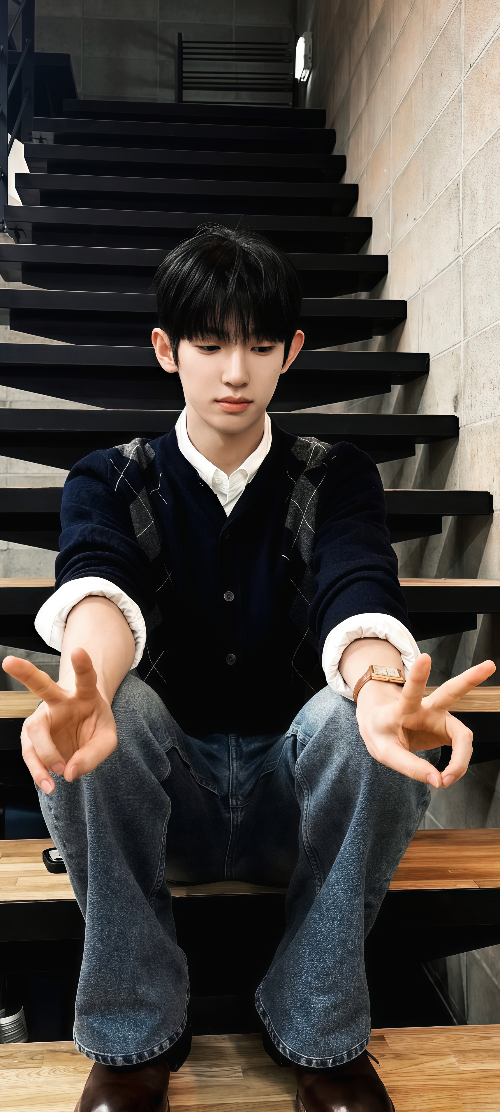 朴时宇壁纸更新男神太可爱了吧 