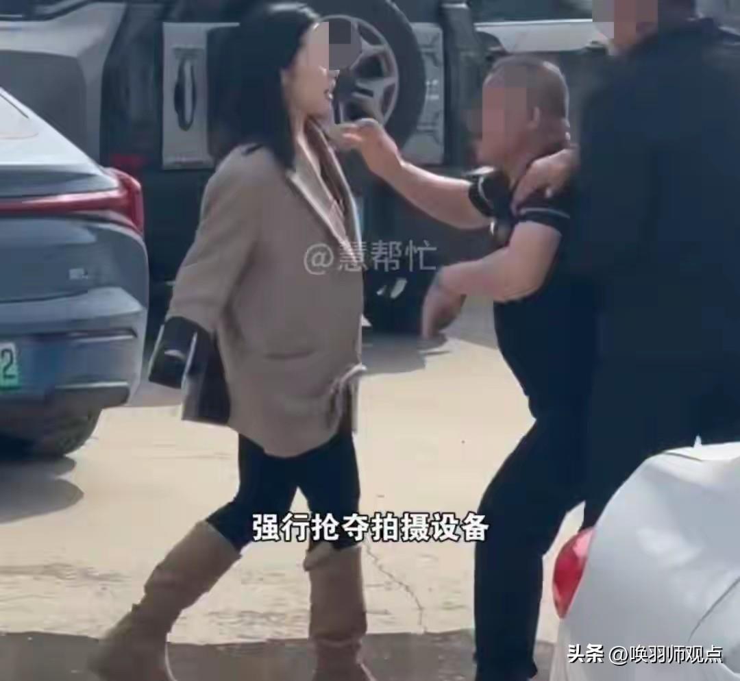 心虚了！驾校人员暴力阻挠记者采访被行拘 涉事学员退款问题要解决！山西晋中，记者就