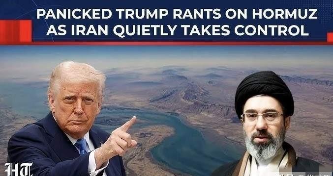 特朗普又开始异想天开
一边扬言要全面封锁伊朗海上通道，一边又担心中国油轮没法从中