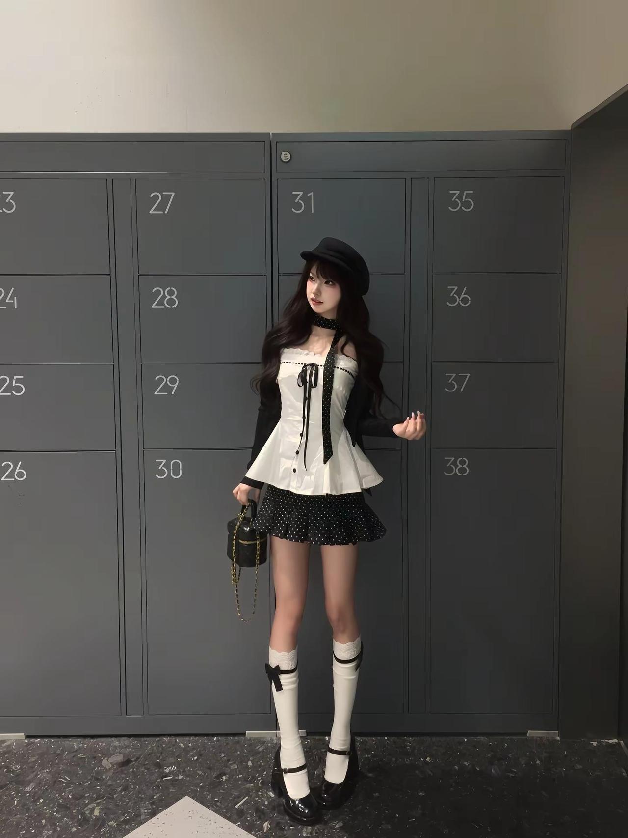 波点控popwest 韩系穿搭