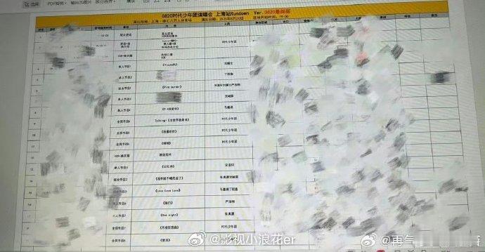时代少年团上海演唱会歌单泄露时代少年团演唱会上海站歌单 时代少年团上海演唱会歌单