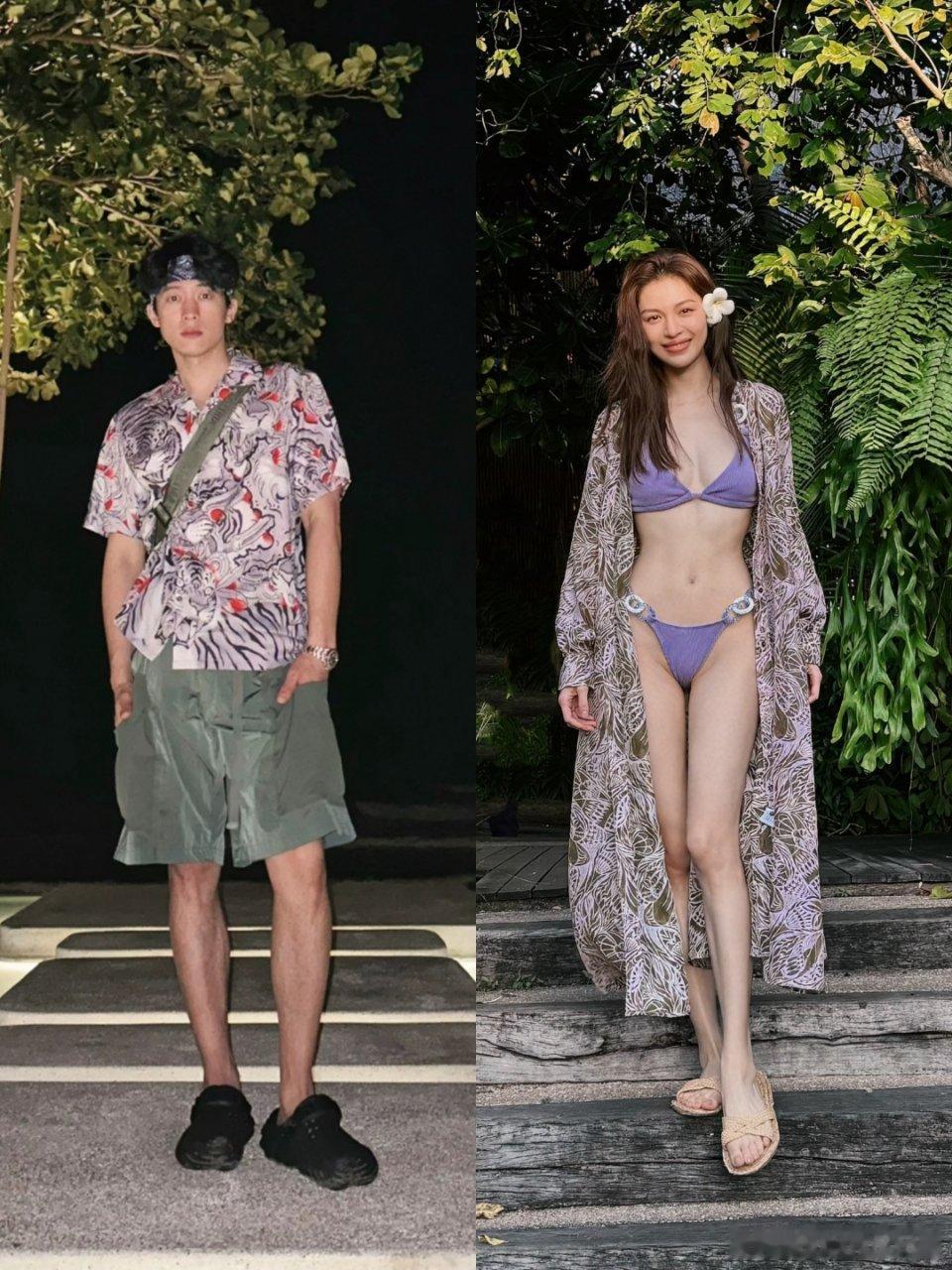 侯雯元拍的钟楚曦🆚钟楚曦拍的侯雯元 ​​​