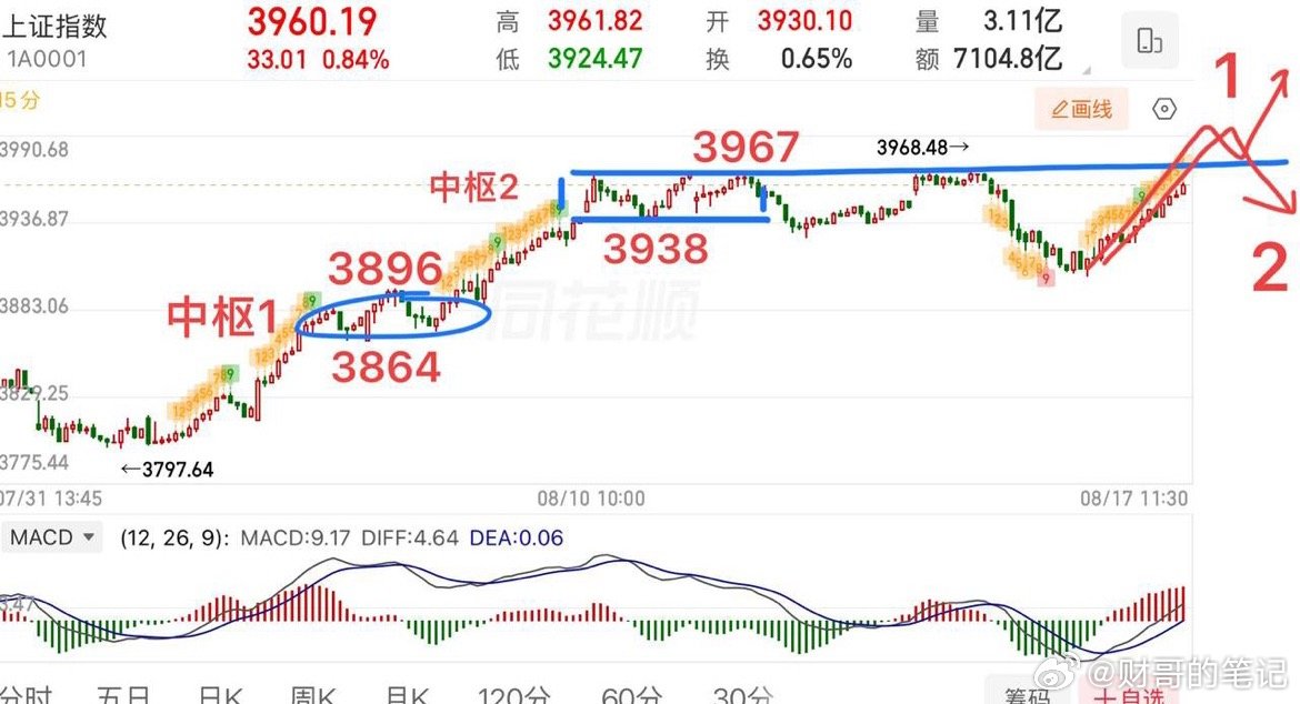 2026.8.17周一午评：  板块快速轮动，接下来怎么操作？  指数总体变化不