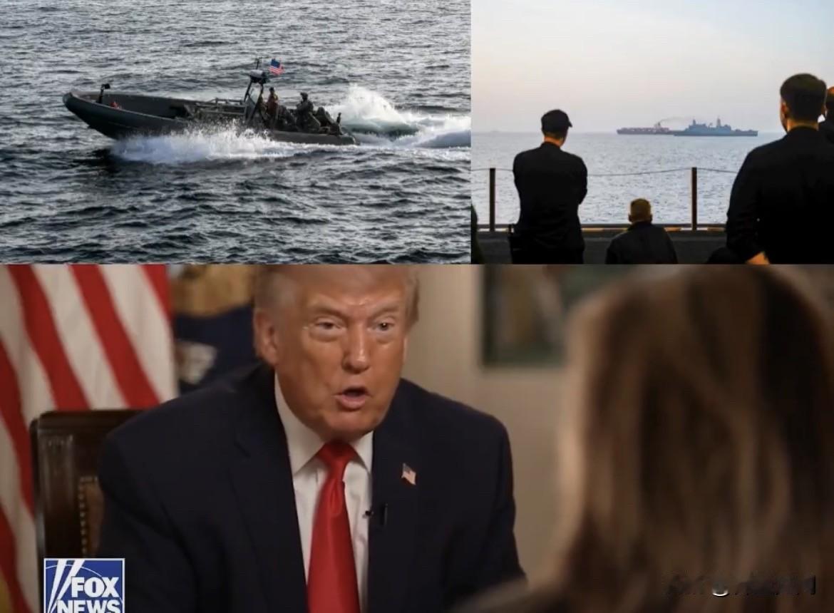 美国中央司令部发布美军在阿拉伯海巡逻的照片，此前美国海军陆战队登船搜查了伊朗货轮