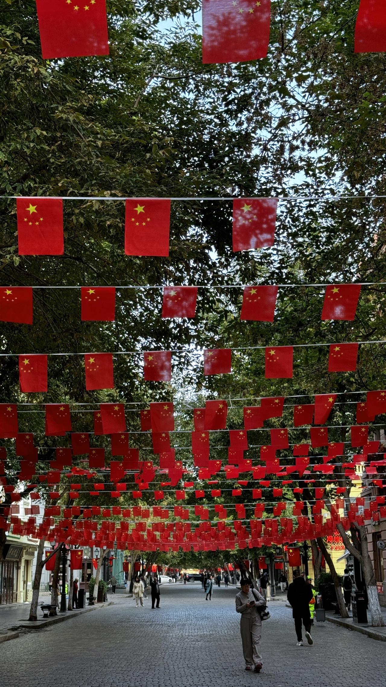 #国庆节 #哈尔滨游玩推荐 #中国红 #喜迎国庆 #哈尔滨