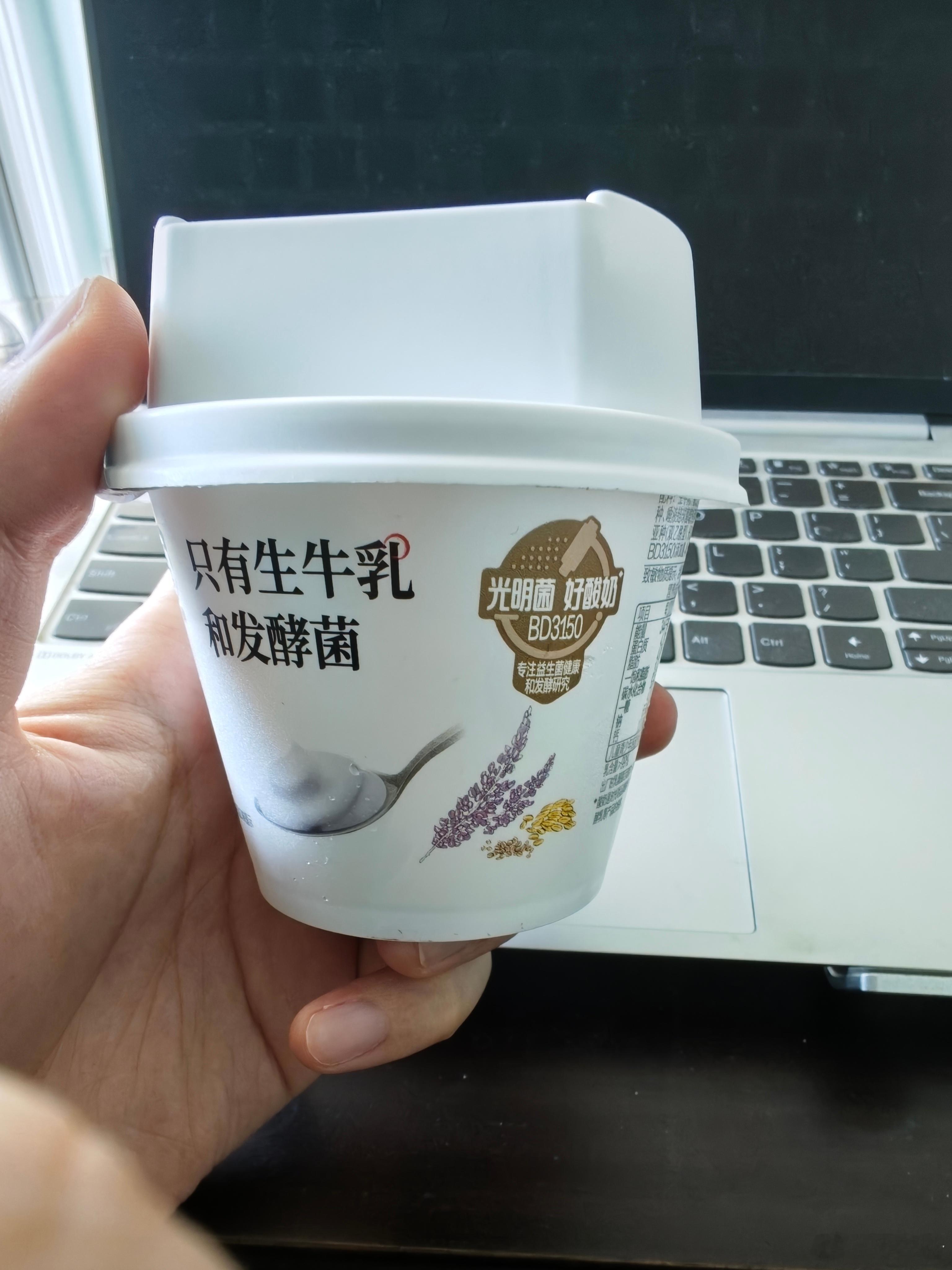 每天早上一杯酸奶