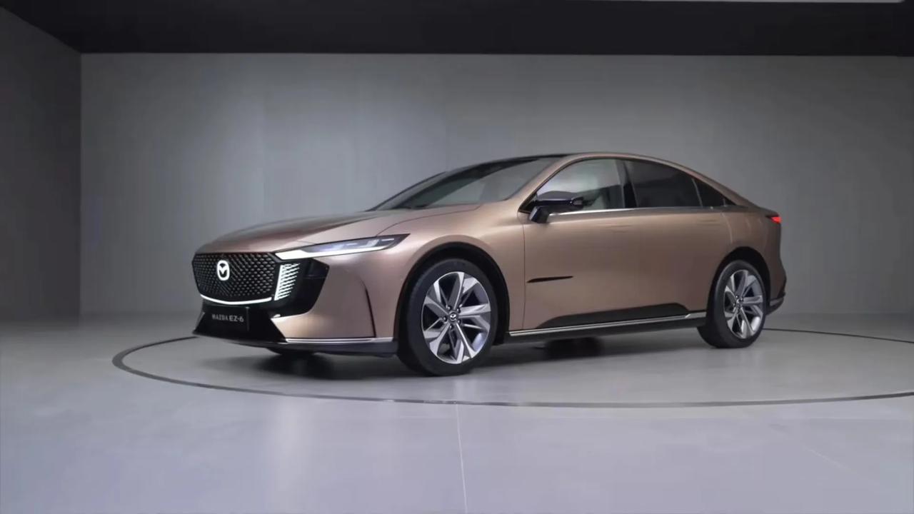 北京车展，马自达EZ-6，来了~
有增程和纯电两种形式~