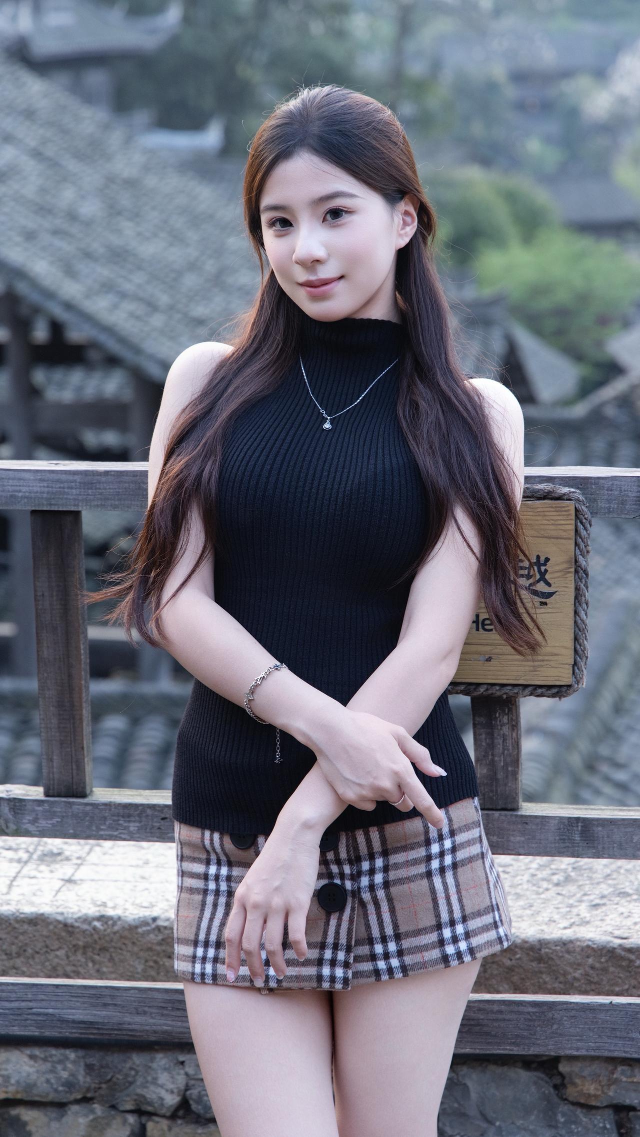 黑裙穿搭 黑色露肩穿搭 超美的甜妹穿搭分享 御姐头像 纯欲天花板