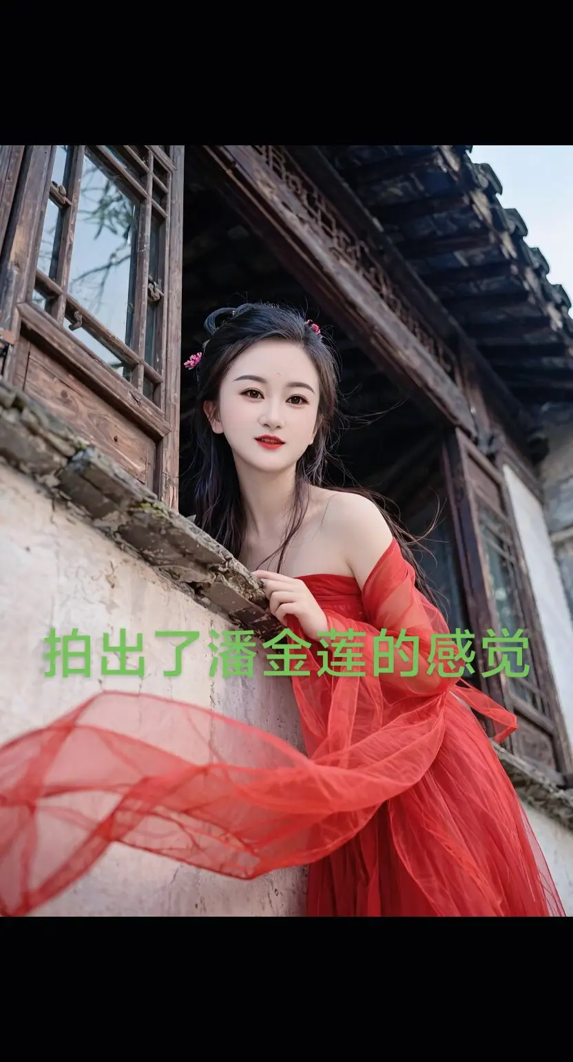 像不像潘金莲😃😃 ？