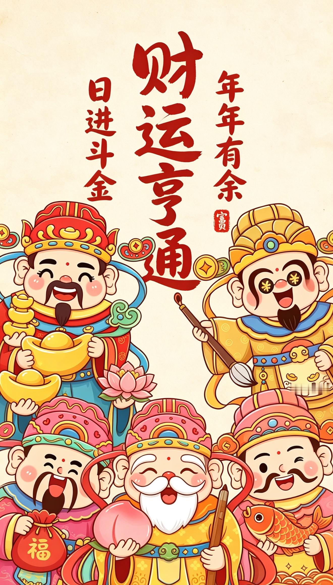 一年当中有好几个财神日，民间一般过得最多的是正月初五迎财神，和农历七月二十二的财