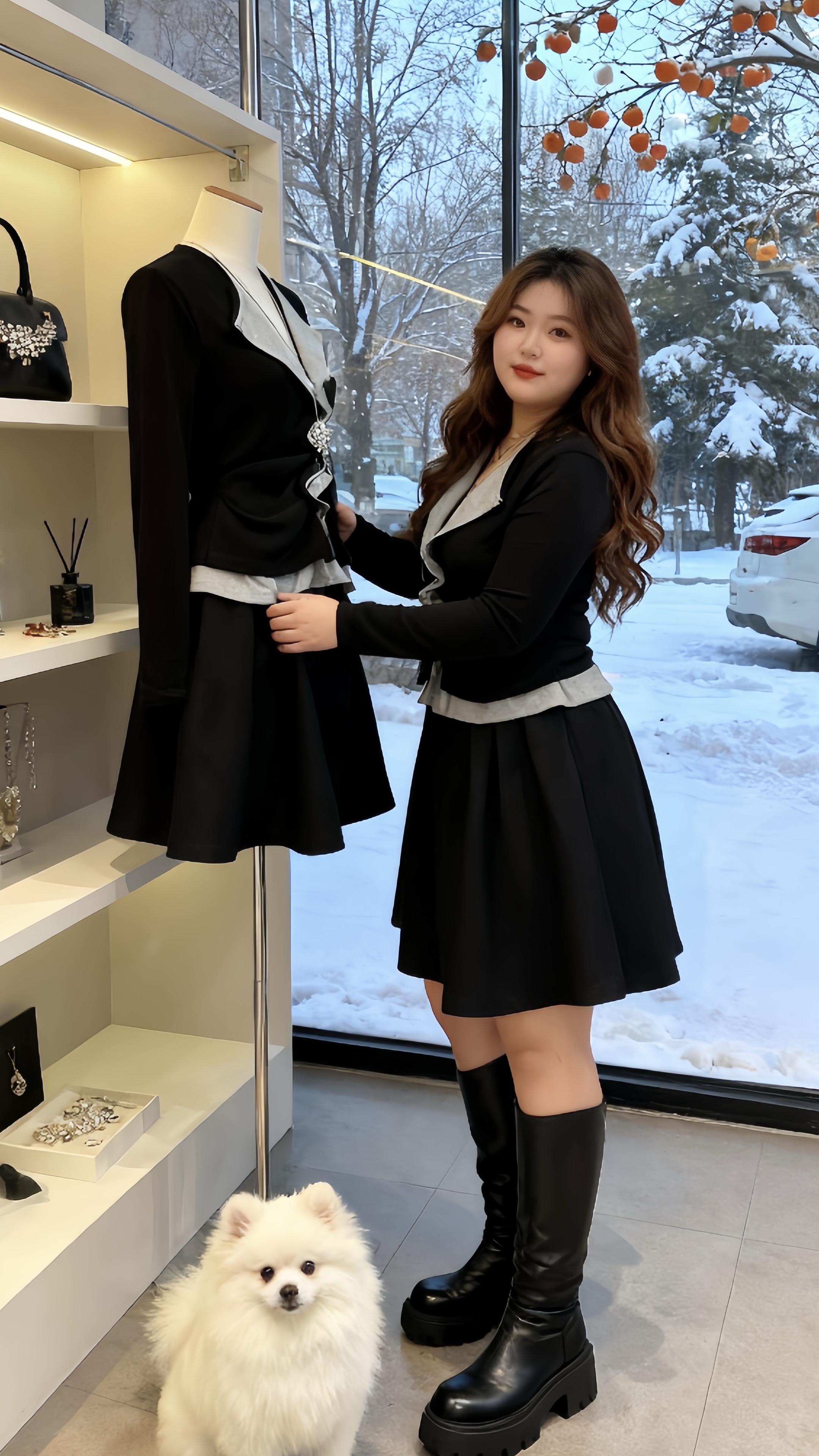 秋冬穿搭 大码女装 秋冬王炸穿搭普通人秋冬的一周穿搭把秋冬专属氛围穿上身