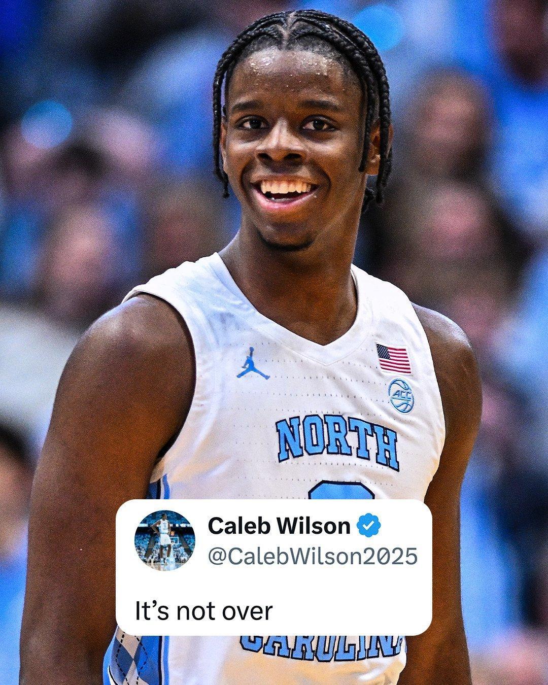 有26届前五行情的北卡前锋凯勒布·威尔森遭遇左手骨折，归期未定。他受伤那场中途去