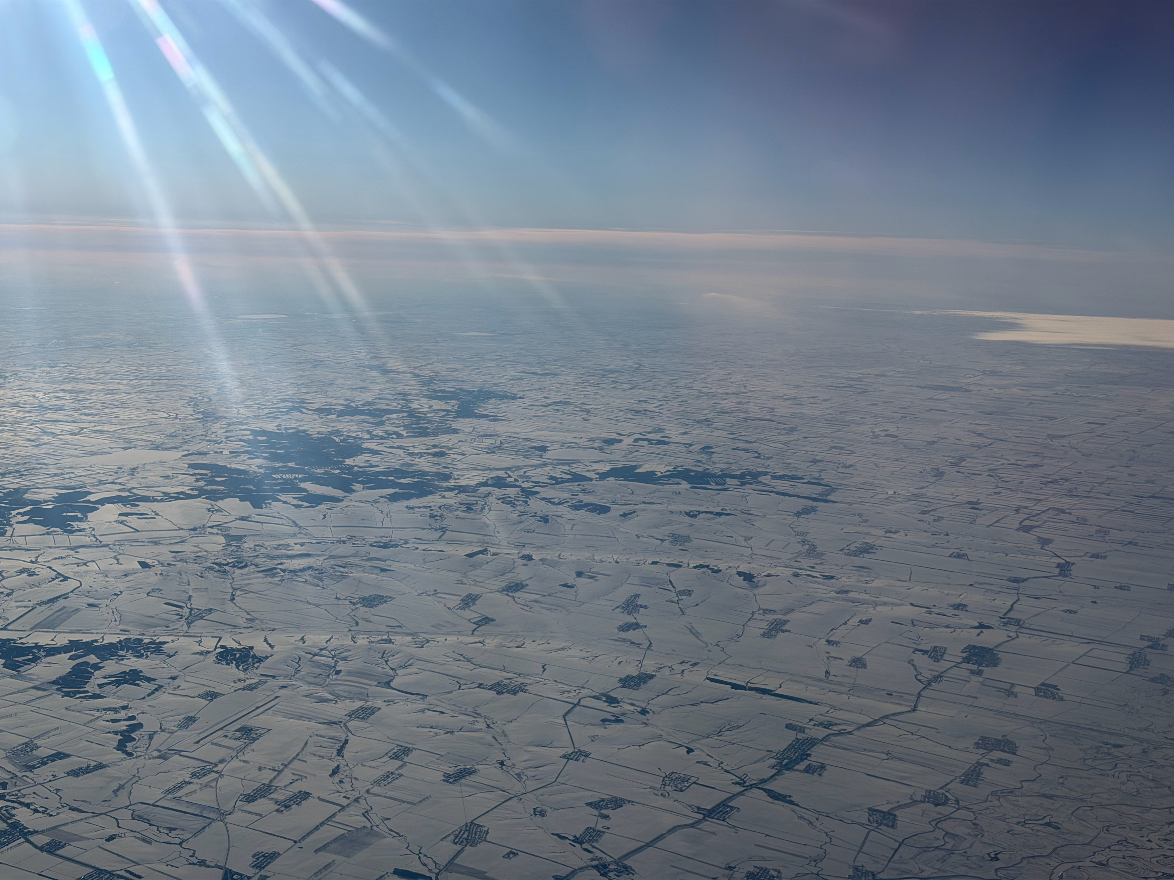 银装素裹，分外妖娆落地加格达奇，一个字，冷 呼伦贝尔·加格达奇机场