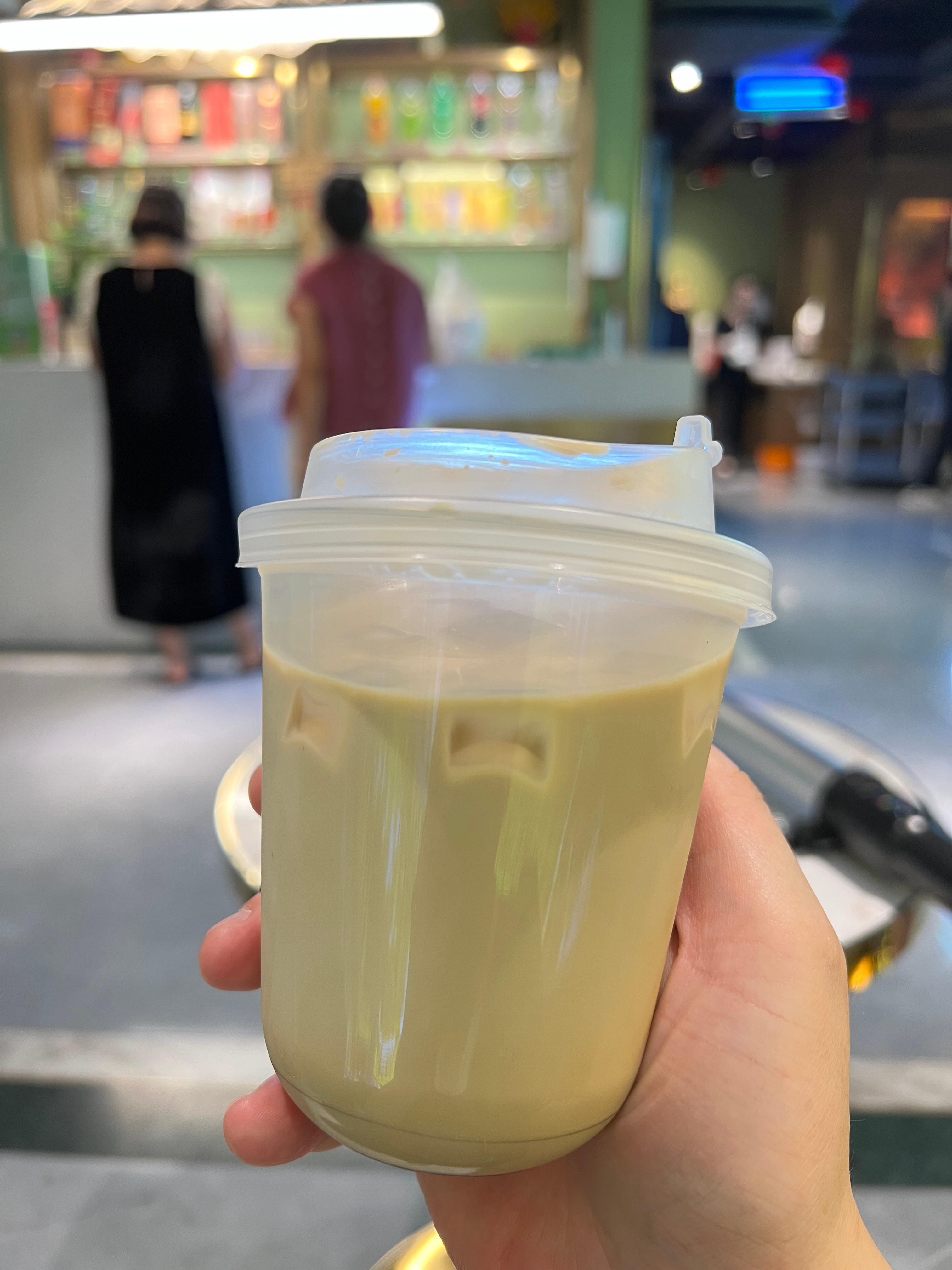 经理做了咖啡给我，爆浆绿咖啡蒽 ​​​