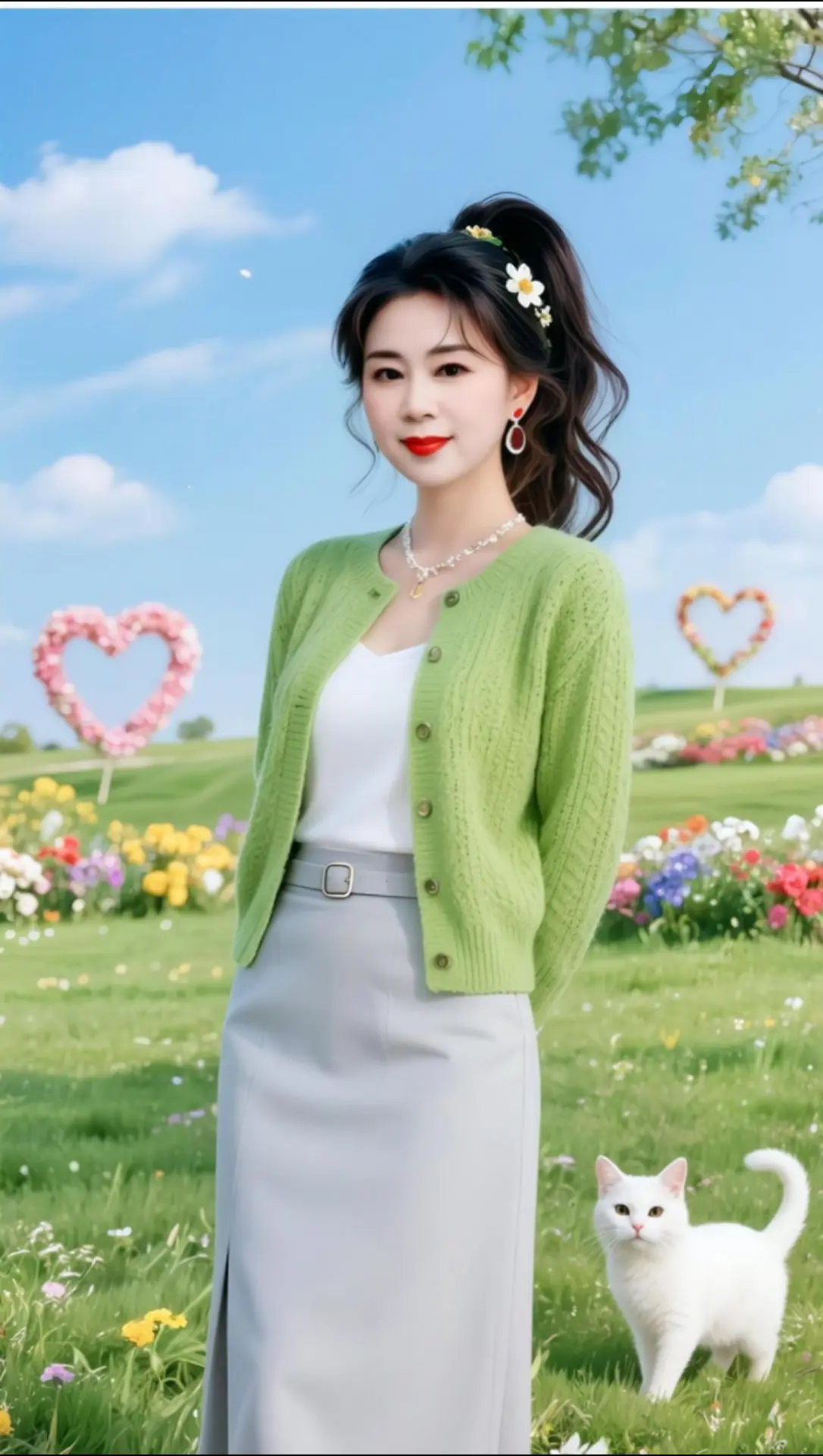 AI清新田园照 随变ai随便玩