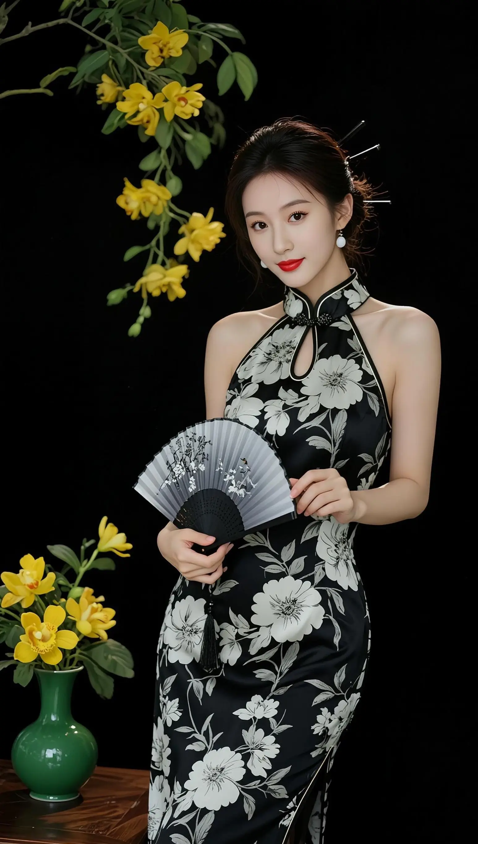 AI花漾旗袍照 随变ai随便玩