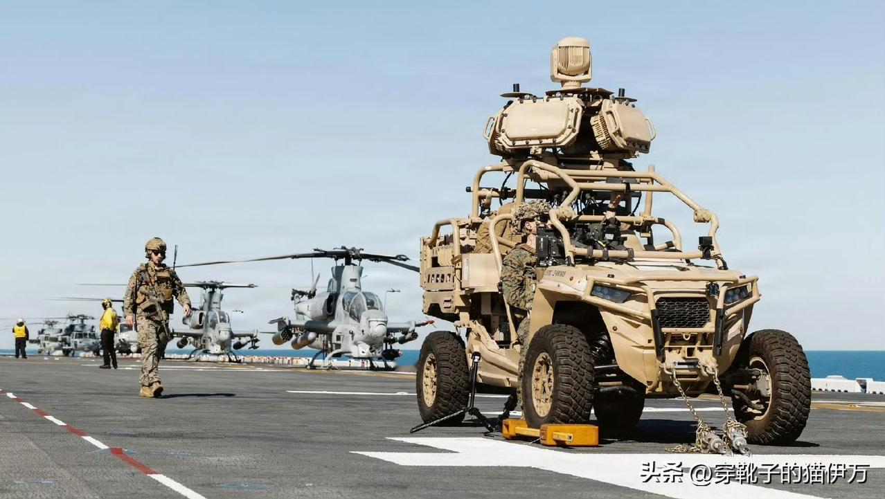 [呲牙] 美军也开始“陆炮上舰”了——美军开始在两栖攻击舰上部署轮式反无人机防空
