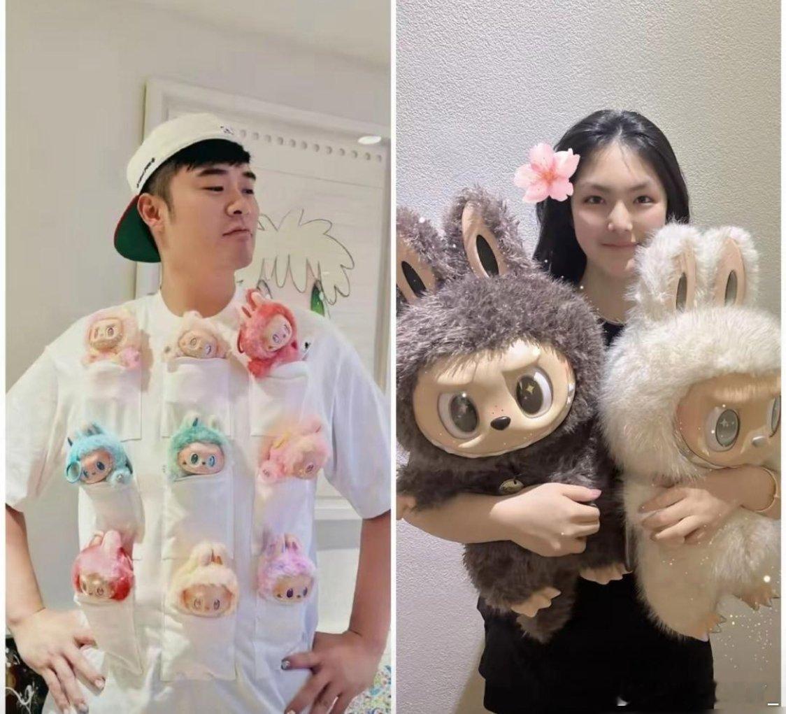 有人说，玩Labubu的，要么是有钱，要么是有病。看完陈赫和李湘的操作，这话竟然