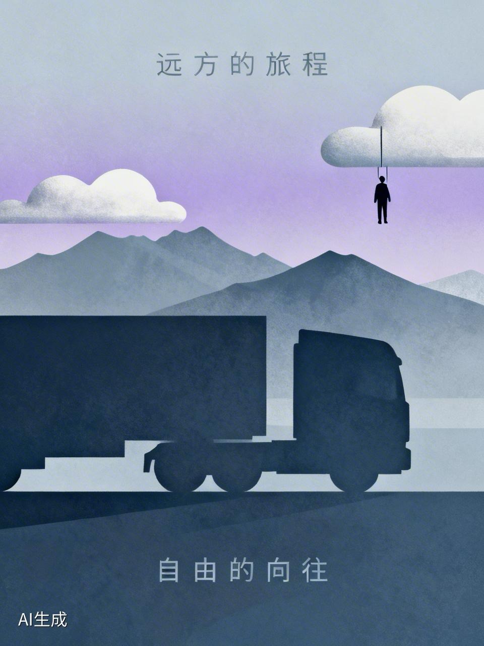 挂在车尾上跟踪