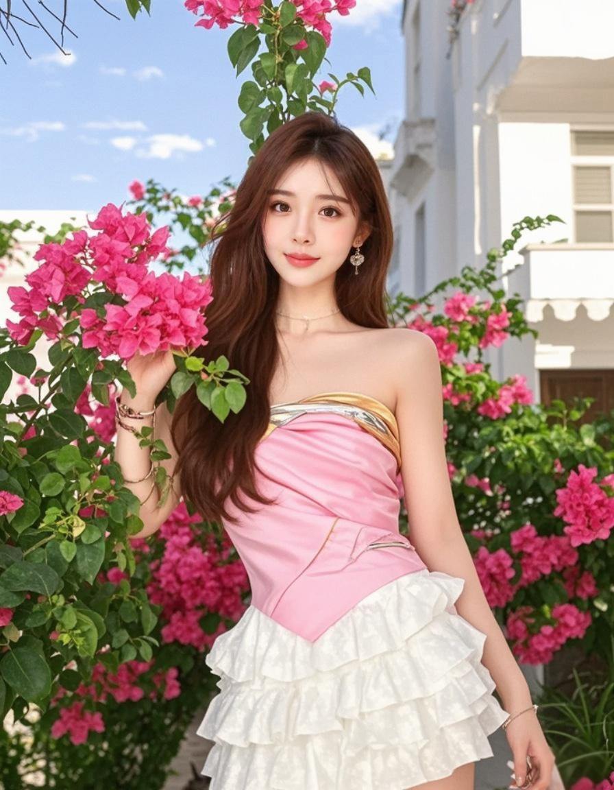 花漾佳人 原来ai写真可以这么美 人生总得有一套ai写真吧 谁拍谁好看...