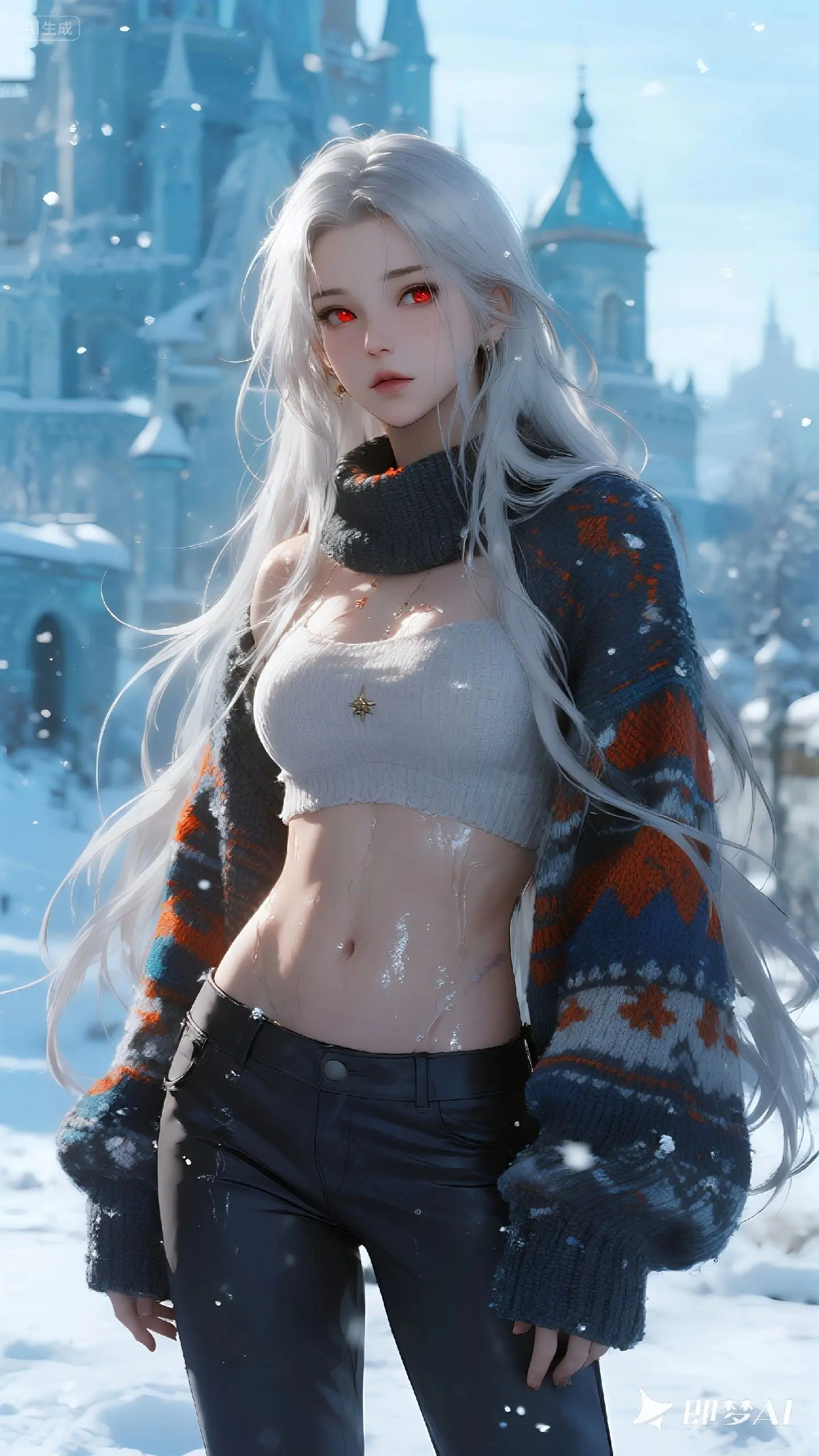 雪。