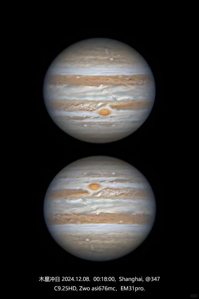 终于拍到：2024年木星冲日！