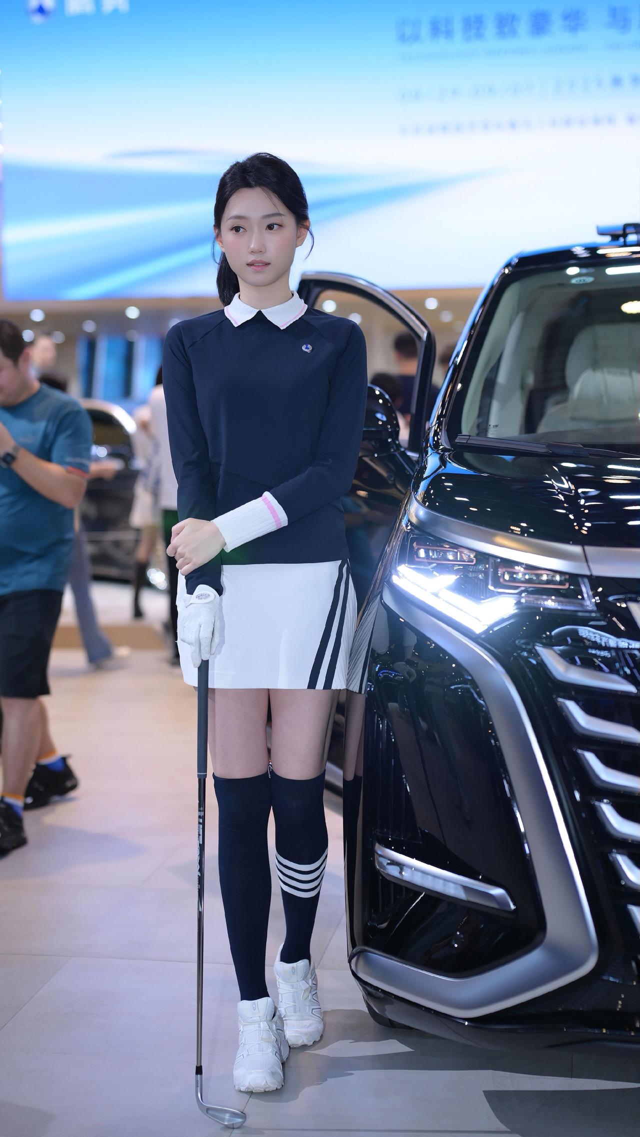 车展车模 美女车模 车展现场