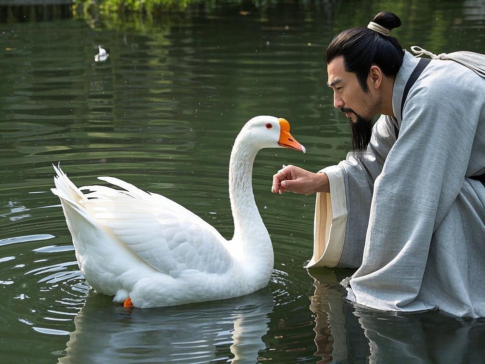 揭秘王羲之吃墨：痴迷书法的荒诞趣事
        传说中王羲之在练习书法时，投