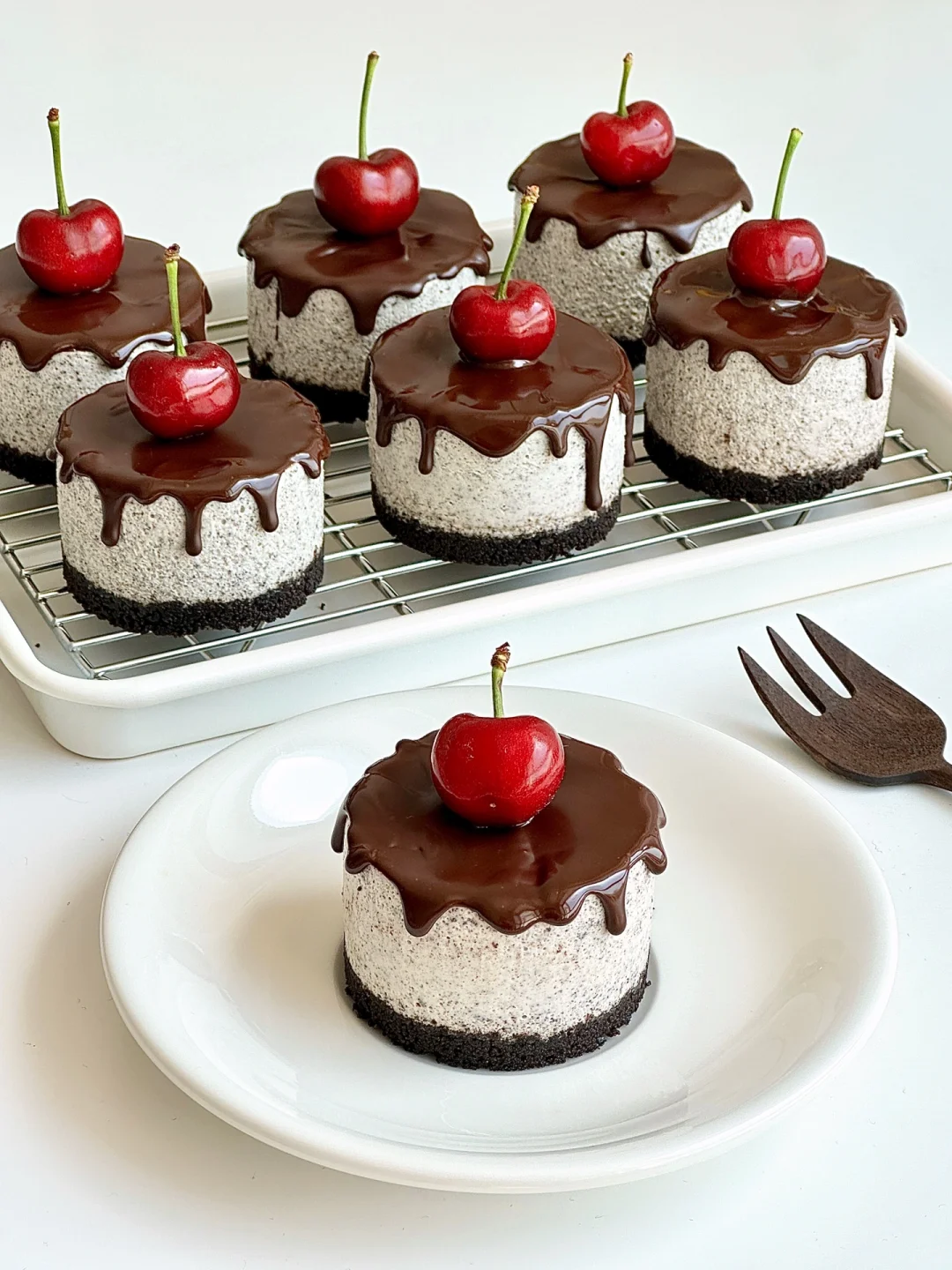 免烤箱下午茶🍫mini巧克力奥利奥慕斯蛋糕