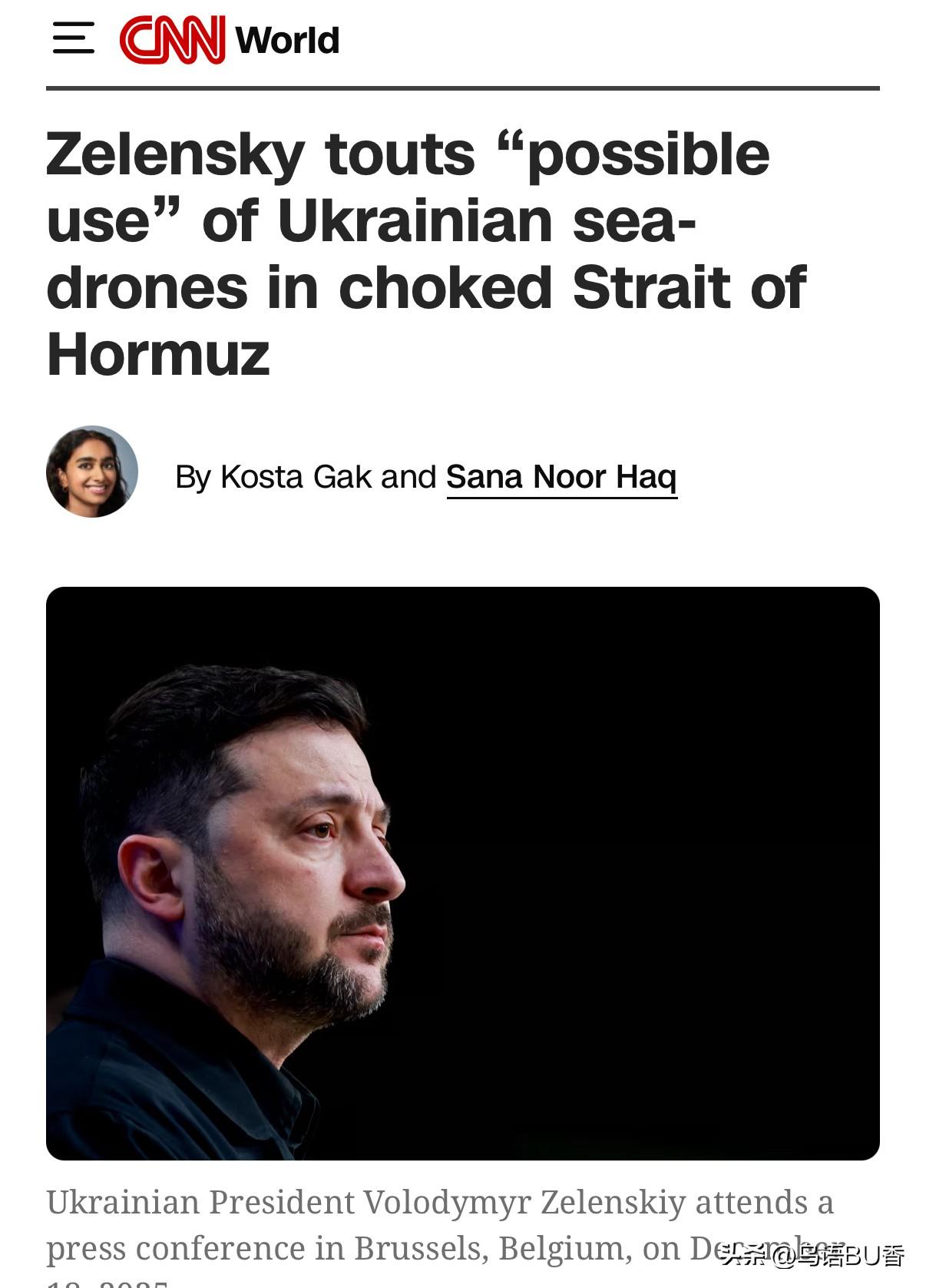 CNN对泽总不算特别友好吧，从它的用词可以理解。
   CNN报道说，泽总提出了