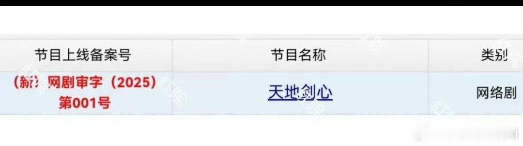 成毅 李一桐《狐妖王权篇》改名《天地剑心》已过审下证狐妖王权篇改名了 ​​​