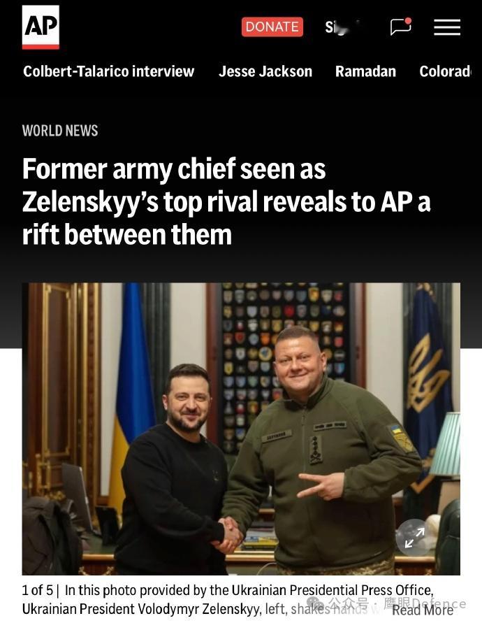 烽火问鼎计划 据美联社报道，乌克兰驻英国大使扎卢日内公开宣称，在担任乌克兰武装部