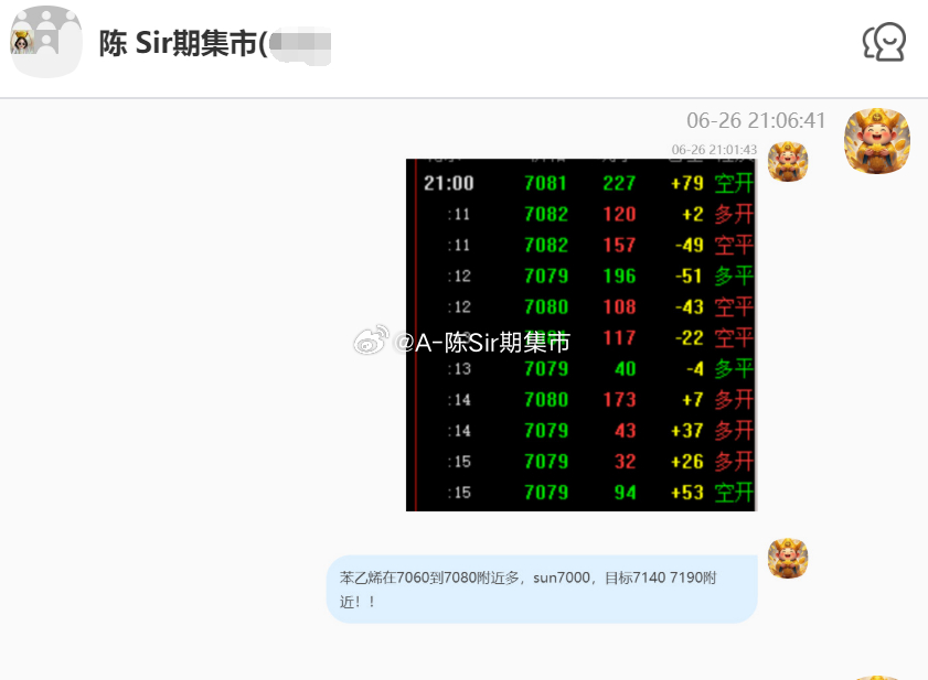 2026/6/29第一单【2608苯乙烯】苯乙烯完成170点！我们在7080附近