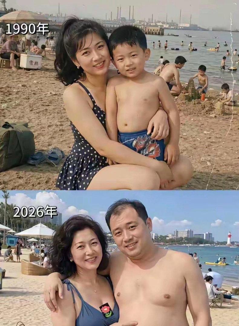 30年过后，这儿子变化这么大 