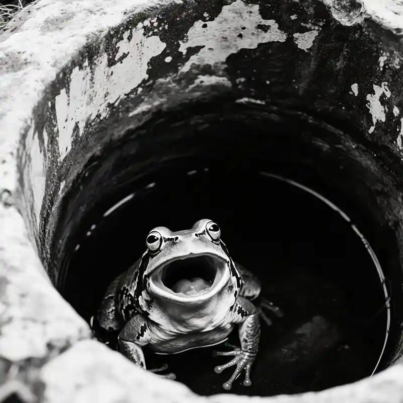 《尊重每只青蛙和它的井》有些井是天生的，不以人的意志为转移。其实每个人都有一囗井