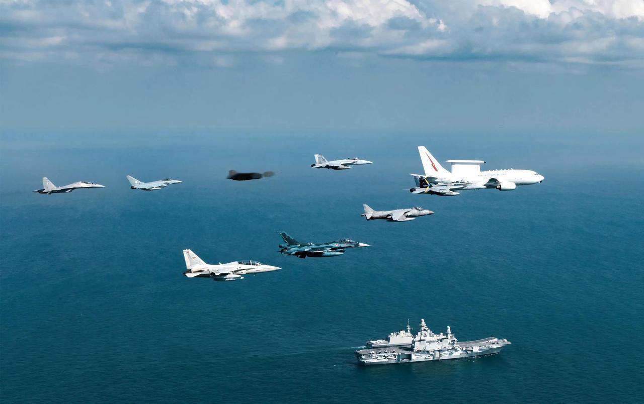 快讯！
中国人民解放军东部战区突然宣布了。

12月29日在台湾周边组织陆、海、