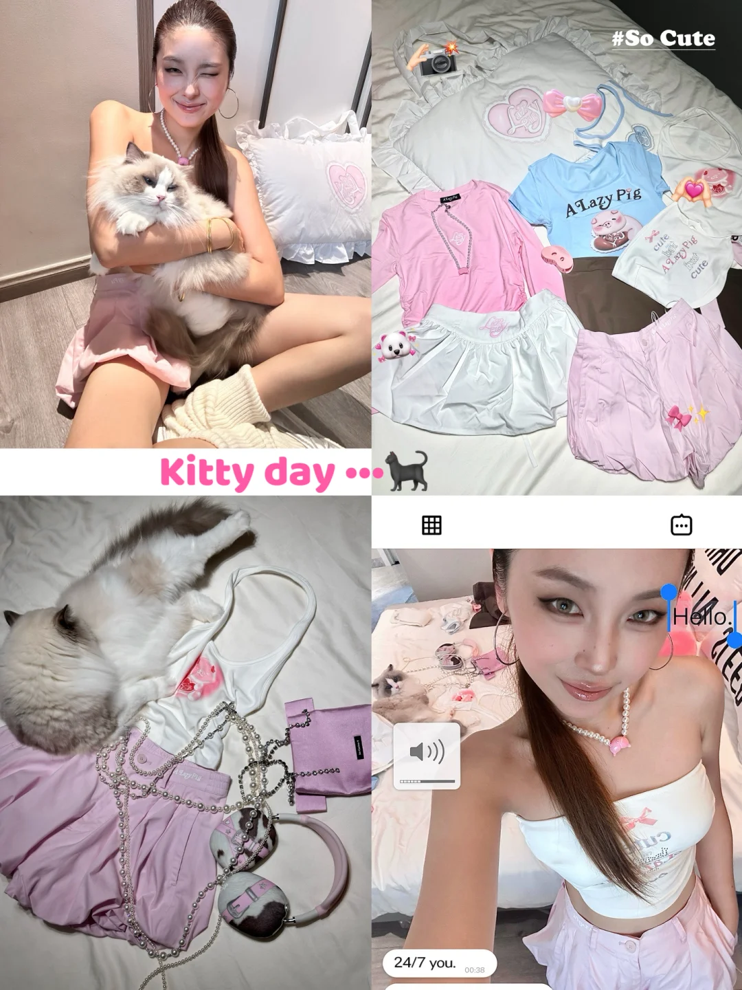 和猫咪的一天…🐈