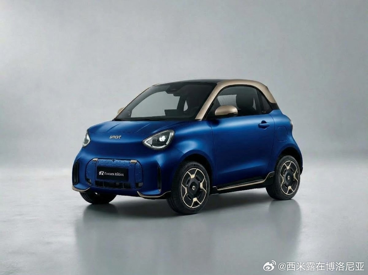 前几天巴黎车展首发的Smart 2 我是真的真的喜欢啊[舔屏]  你们说搞一个这
